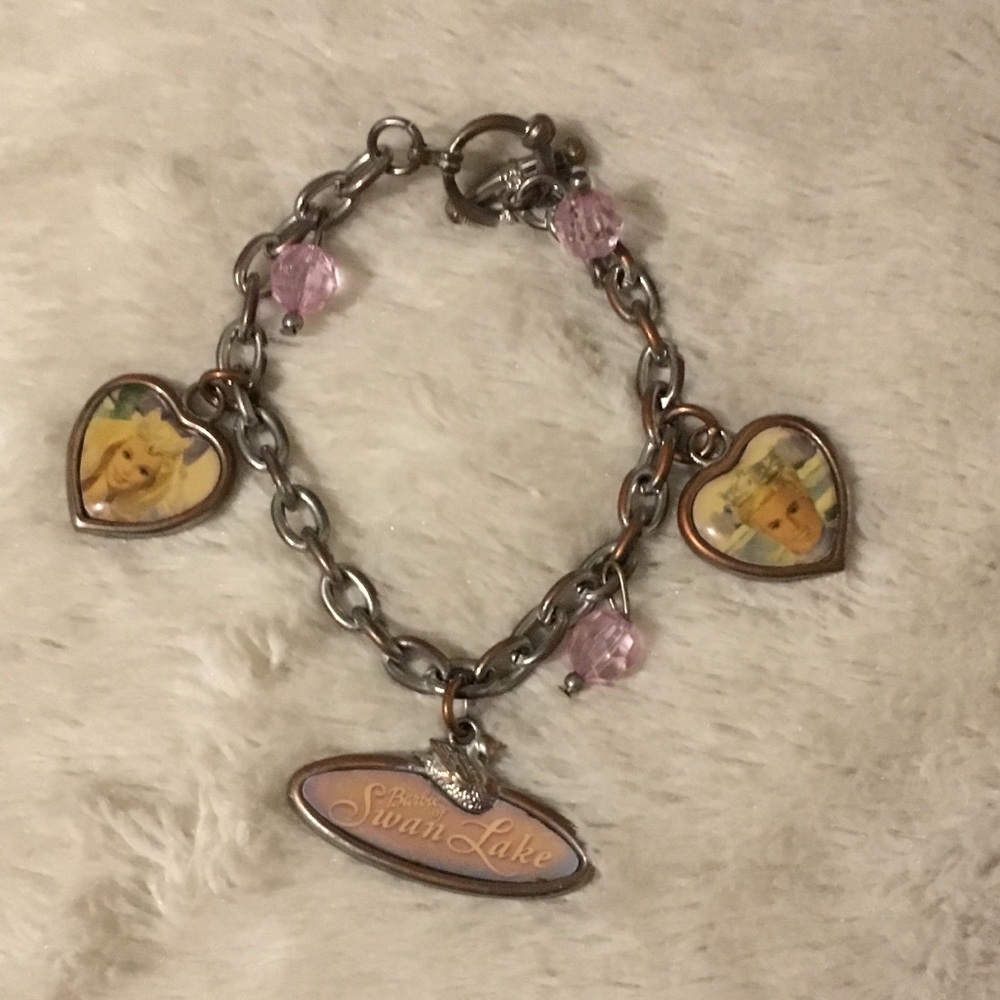 Barbie’s Swan Lake charm bracelet